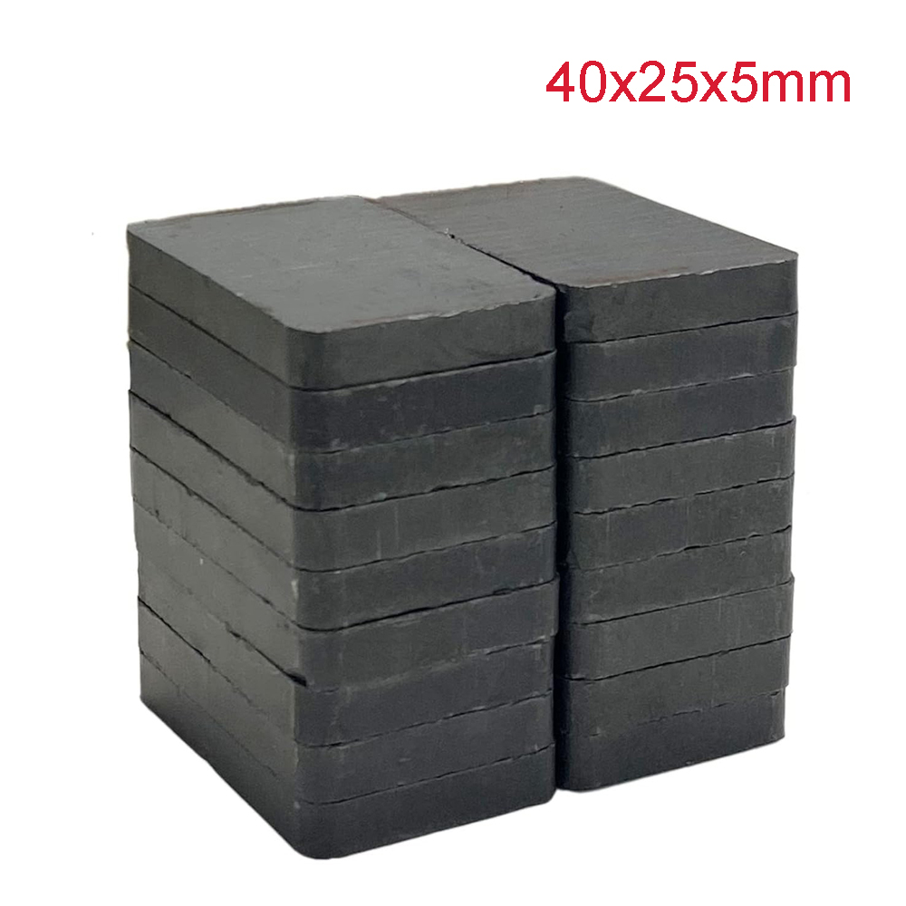 Science And Hobby - Ferrite Ceramic Blocks Magnets (40mm) Rectangular