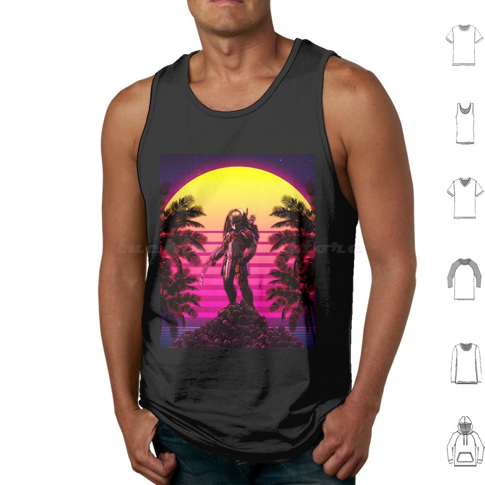 Science Hunter - Retro Image Tank Tops Vest Sleeveless