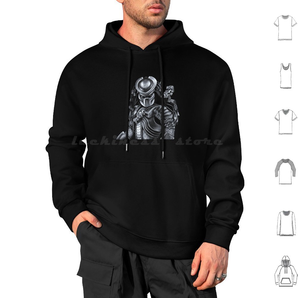 Science Hunter - Armored Hoodie Cotton Long Sleeve The