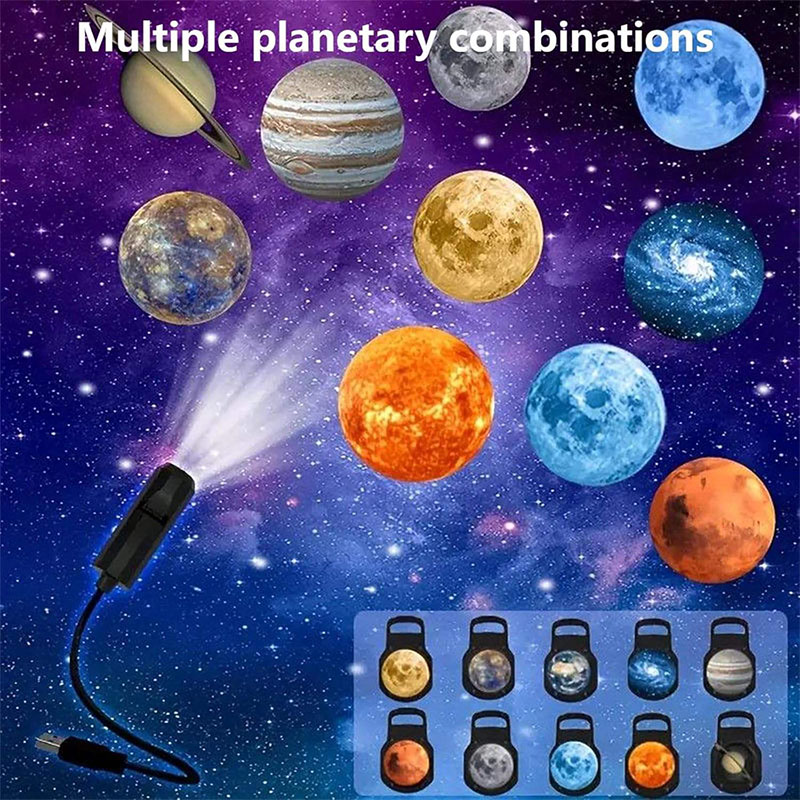 Planetarium Projector Home - LED Star Galaxy Projector Lamp Moon