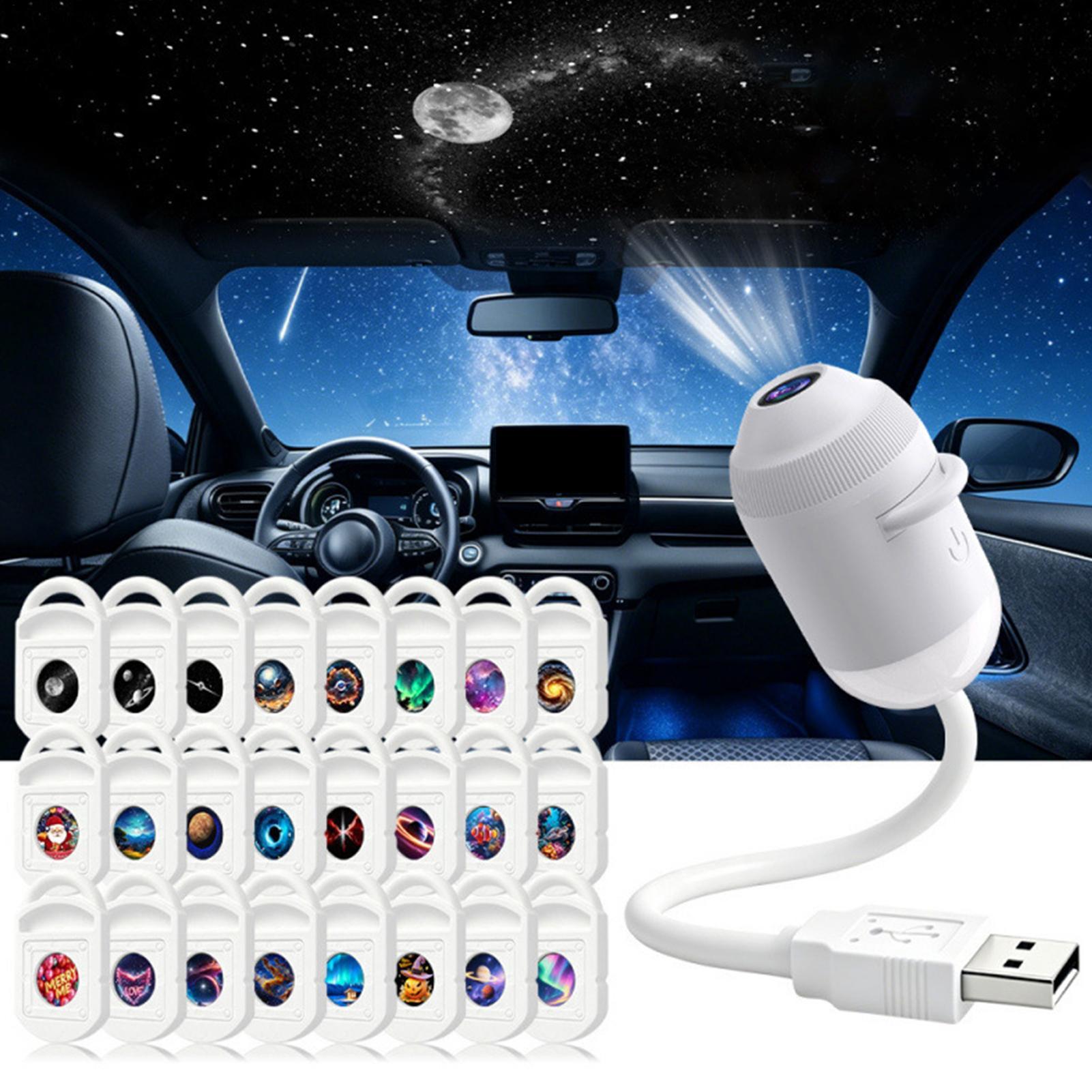 Planetarium Projector Home - Rocket Galaxy Projection Light 24 Patterns