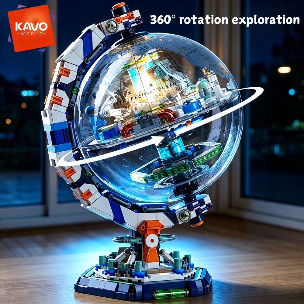 Is Learning Science A Hobby - KAVOWORLD 1793pcs Space Station Building Blocks