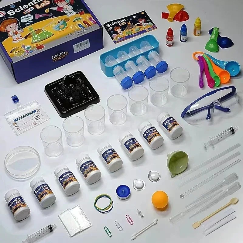 Chemistry Set Beginner - Montessori Toy Set, Kids Science Laboratory,