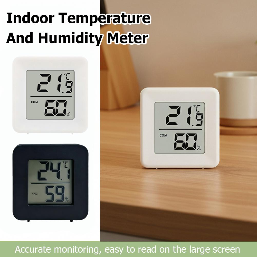 Weather Station Indoor - Mini LCD Digital Thermometer Hygrometer Indoor