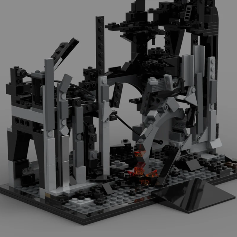 814pcs MOC Science Fiction Mov - Science Hunter recension och pris