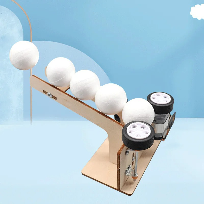Electric Ball Pitching Machine - Science Project Kit recension och pris