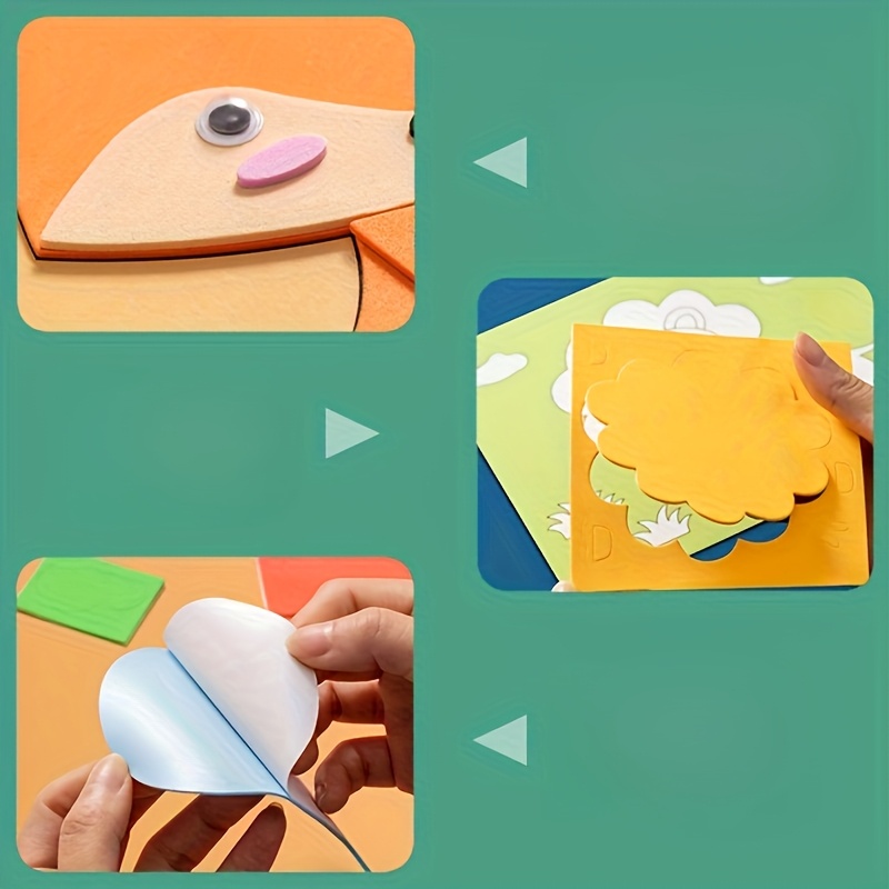 Children's 3D Stickers, 10 Ran - Science Toys Diy recension och pris
