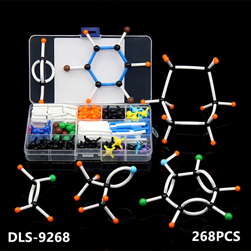 268Pcs Molecular Model Kit Box - Chemistry Set Beginner recension och pris