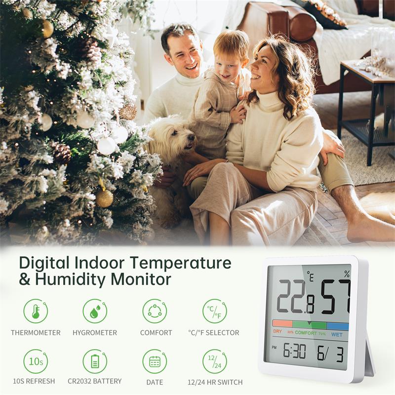 NOKLEAD Indoor Temperature Hum - Weather Station Indoor recension och pris