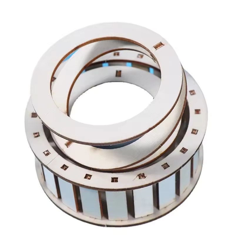 1 PCS DIY Solar Double Ring Ma - Science Toys Diy recension och pris