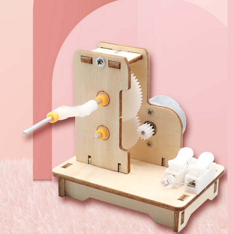 DIY Mini Hand Generator DIY Sc - Science Project Kit recension och pris