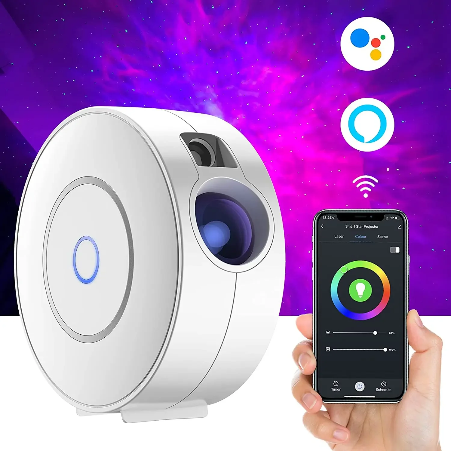 Tuya WiFi Intelligent Aurora G - Planetarium Projector Home recension och pris