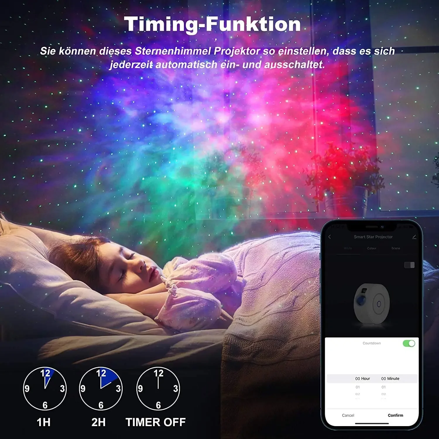 Tuya WiFi Intelligent Aurora G - Planetarium Projector Home recension och pris