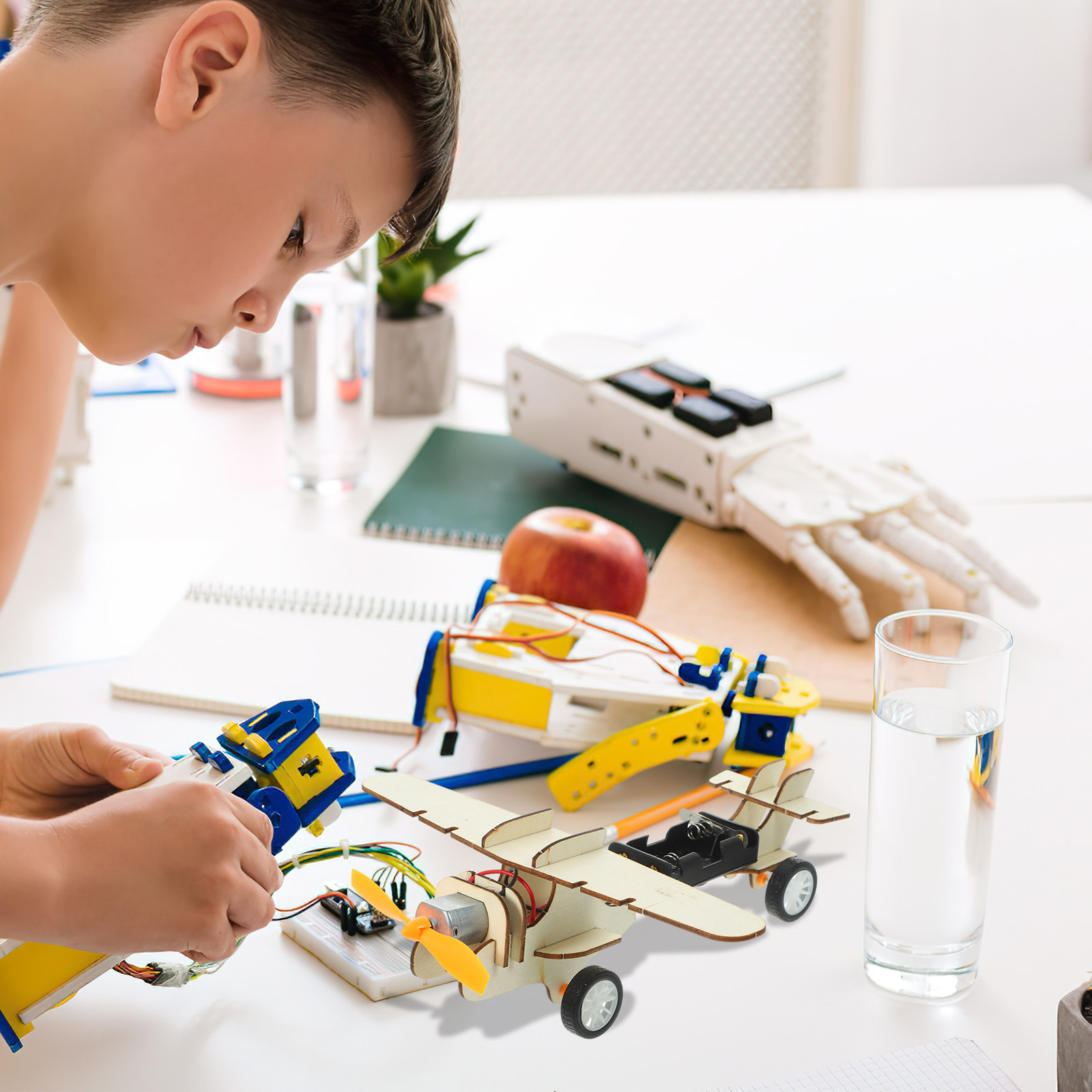 1Set Wooden Glider Plane DIY S - Science Toys Diy recension och pris