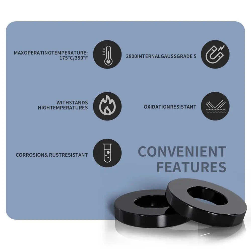 D45-100mm Ferrite Ring Magnet  - Science And Hobby recension och pris