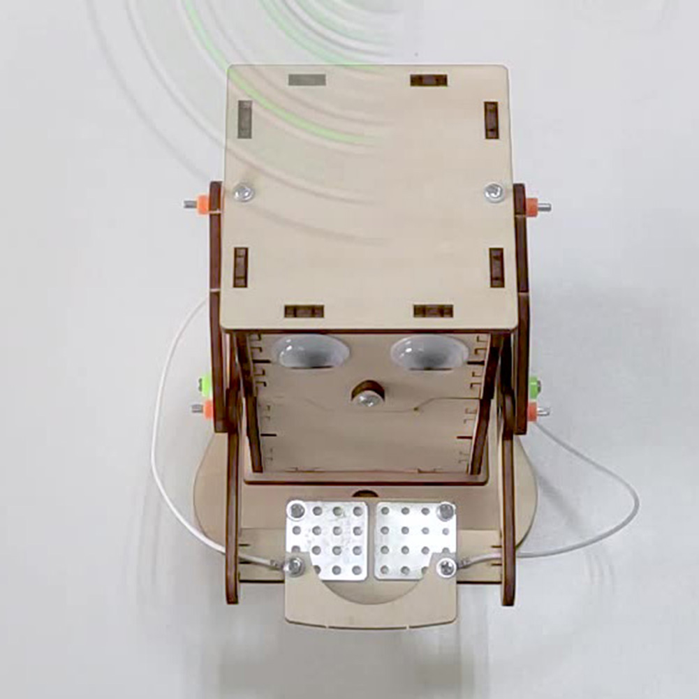 Robot Eating Coin Wood DIY Mod - Science Project Kit recension och pris
