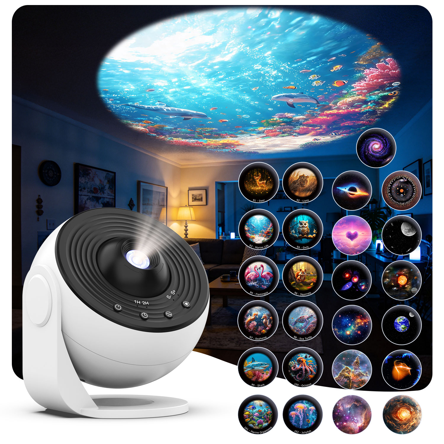25 in 1 Bedroom Galaxy Project - Planetarium Projector Home recension och pris