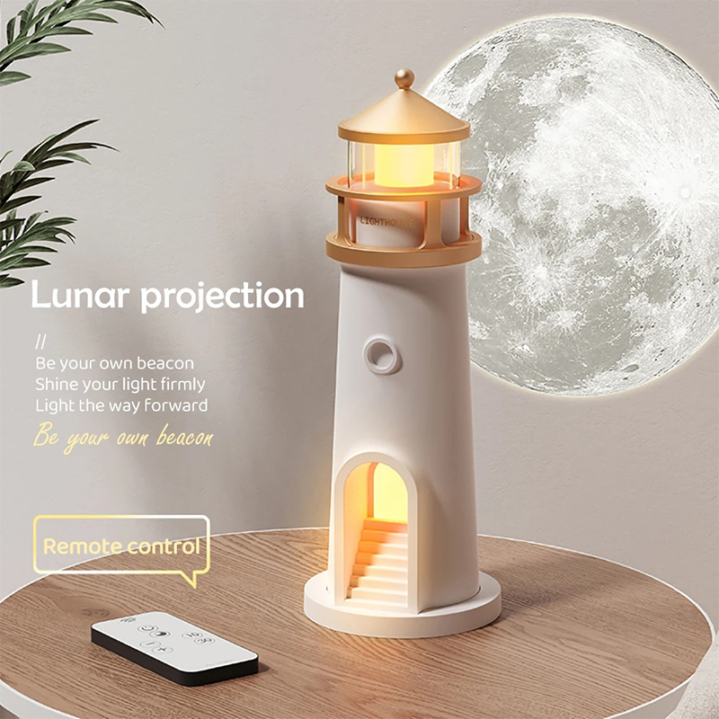Lighthouse Ambient Light Moon  - Planetarium Projector Home recension och pris