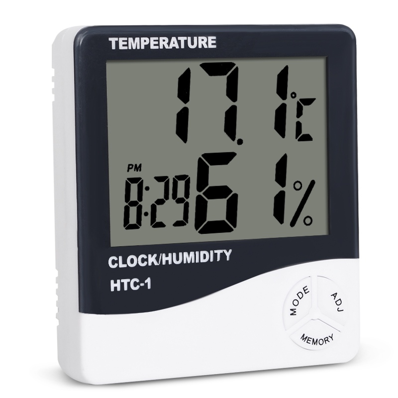 HTC-1 Indoor Room LCD Digital  - Weather Station Indoor recension och pris