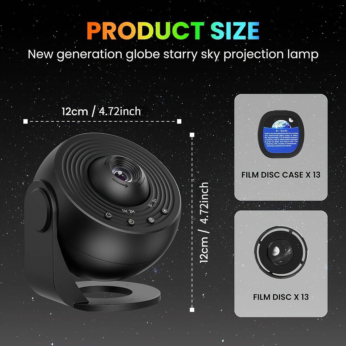 Upgrade 13 in 1 Starry Sky 4K  - Planetarium Projector Home recension och pris