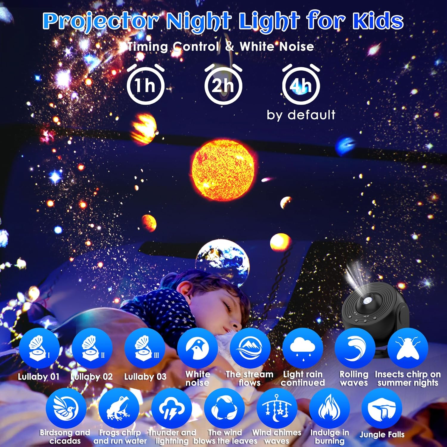 Star Projector Galaxy Pro Nigh - Planetarium Projector Home recension och pris