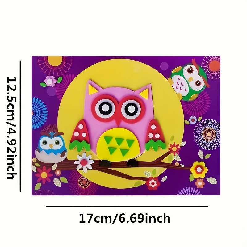 3D Stickers for Kids, Disposab - Science Toys Diy recension och pris